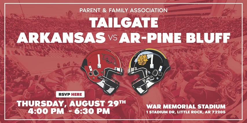 Cover image for Hog Wild Tailgate @ Little Rock 