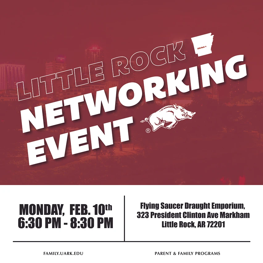 Cover image for Little Rock Razorback Family Networking Event
