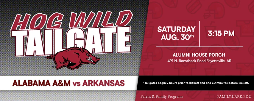 Logo for Hogwild Tailgate Arkansas vs. Alabama A&M
