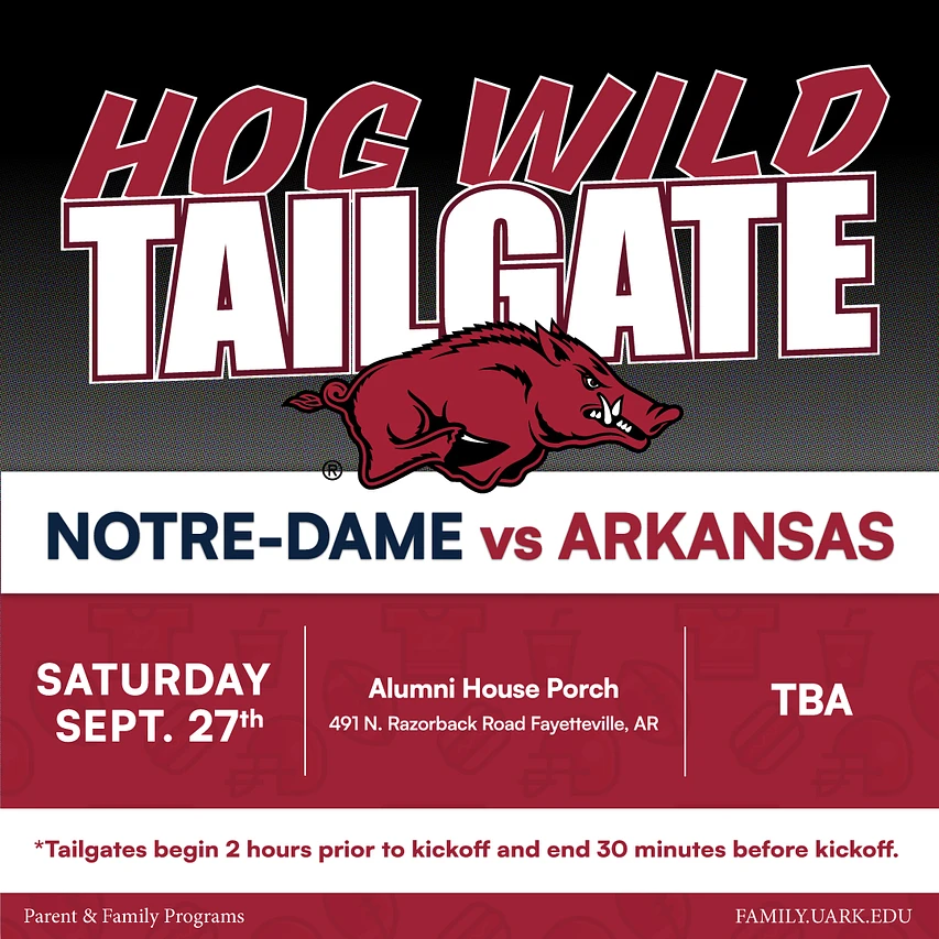 Cover image for Hogwild Tailgate Arkansas vs. Notre Dame